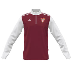 Sudadera roja prematch niño 25/26
