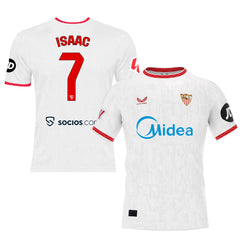 Isaac Camiseta 1ª blanca niño 24/25