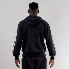 Sudadera adulto con capucha Sevilla FC 25/26 negra