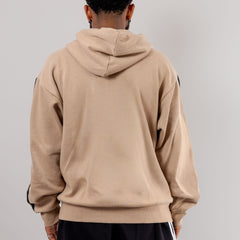 Sudadera adulto con capucha Sevilla FC 25/26 beige