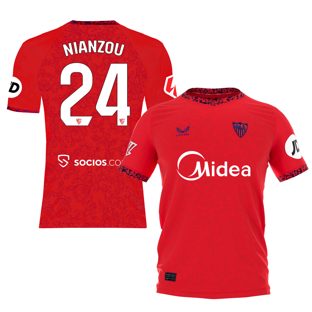 Nianzou Camiseta 2ª adulto 24/25