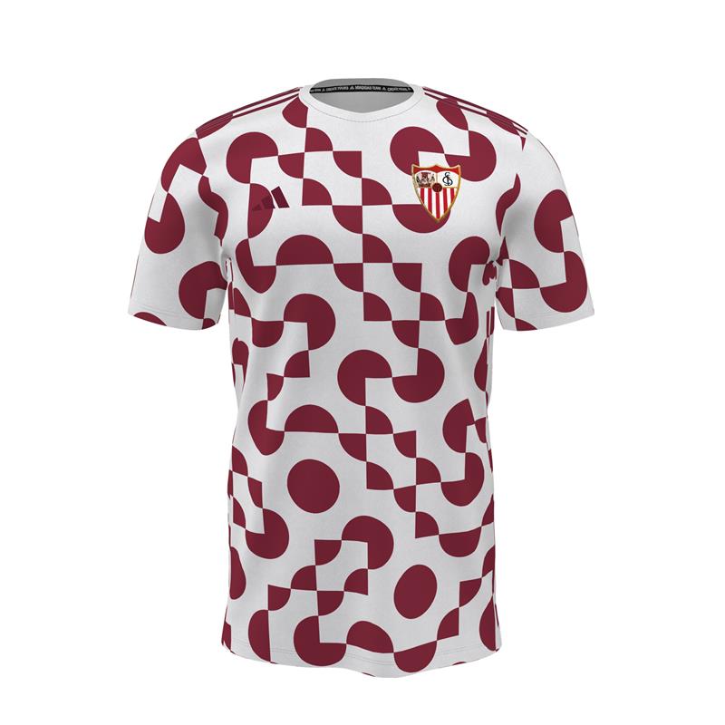 Camiseta roja prematch niño 25/26
