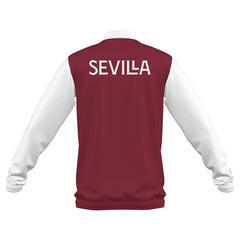 Sudadera roja prematch adulto 25/26