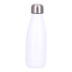 Botella agua blanca escudo