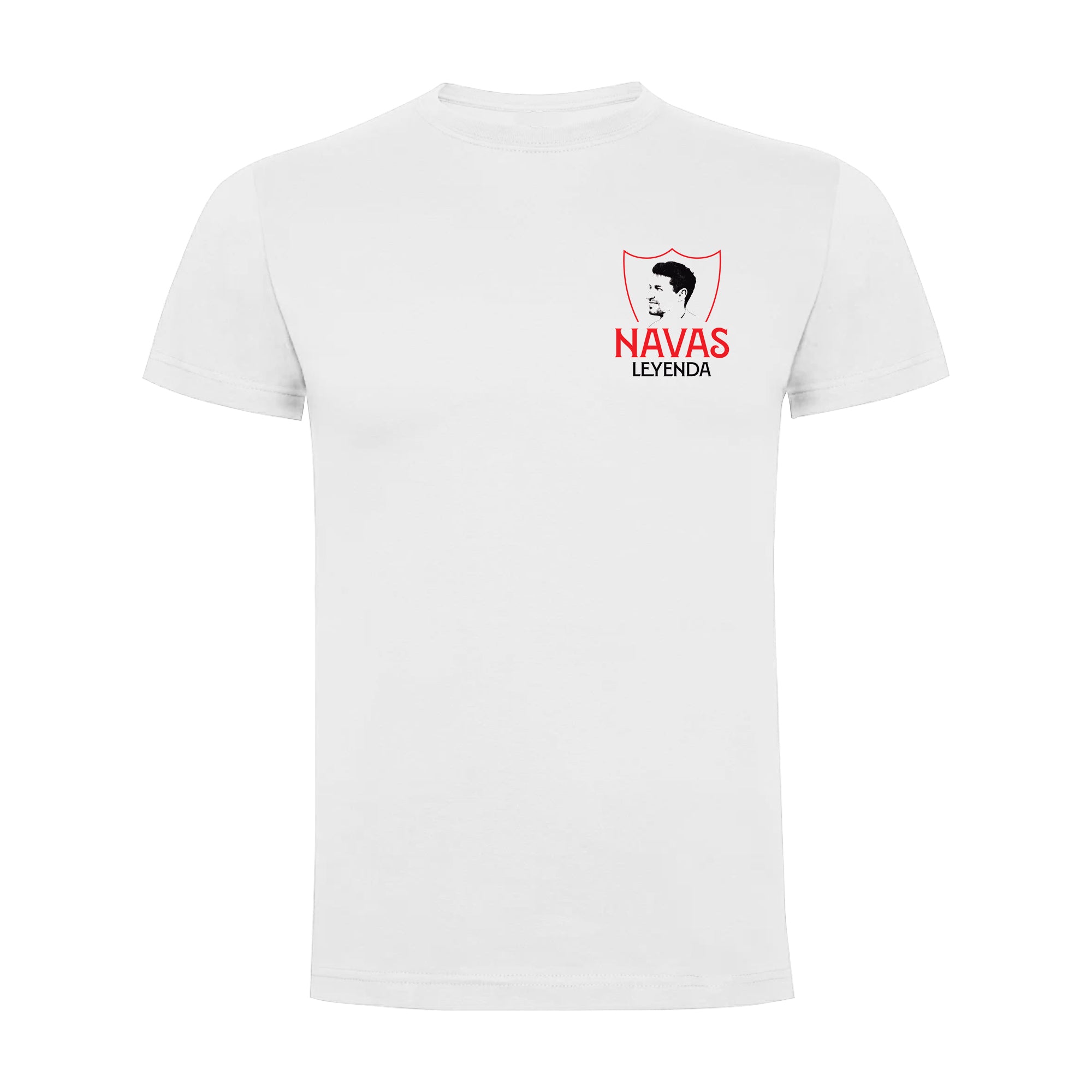 Camiseta Jesús Navas Leyenda blanca Niño