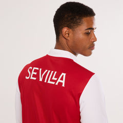 Sudadera roja prematch adulto 25/26