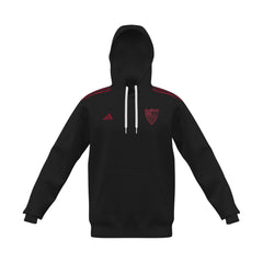 Sudadera adulto con capucha Sevilla FC 25/26 negra