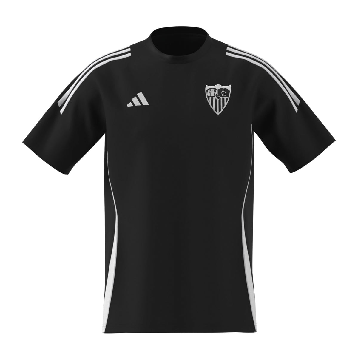 Camiseta niño paseo Sevilla FC 25/26 negra