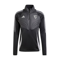 Sudadera niño paseo Sevilla FC 25/26 negra