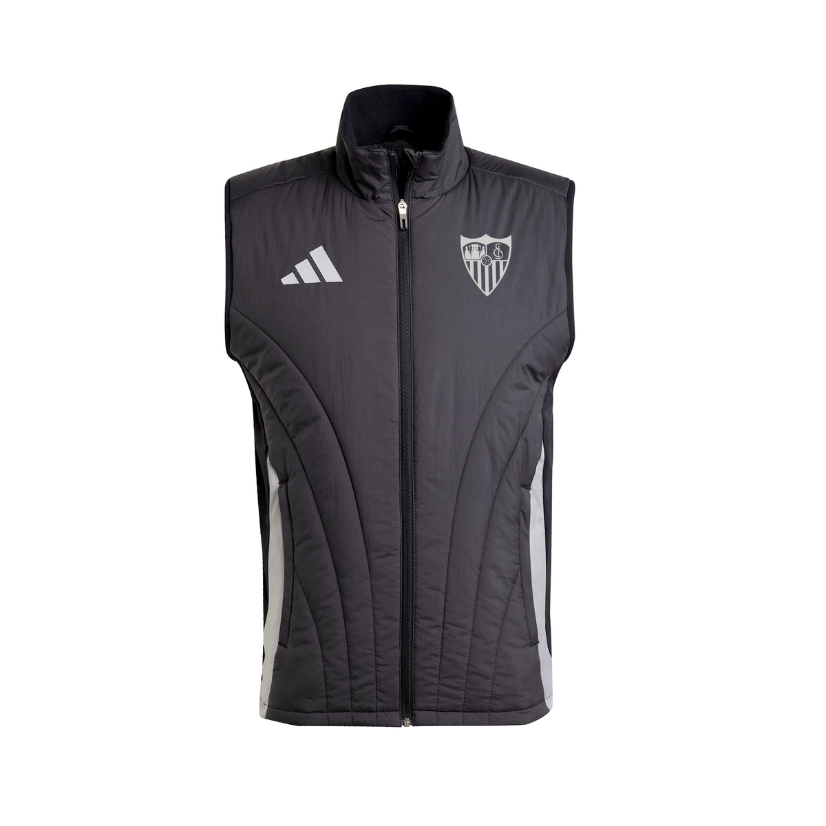 Chaqueta adulto paseo Sevilla FC 25/26 negra