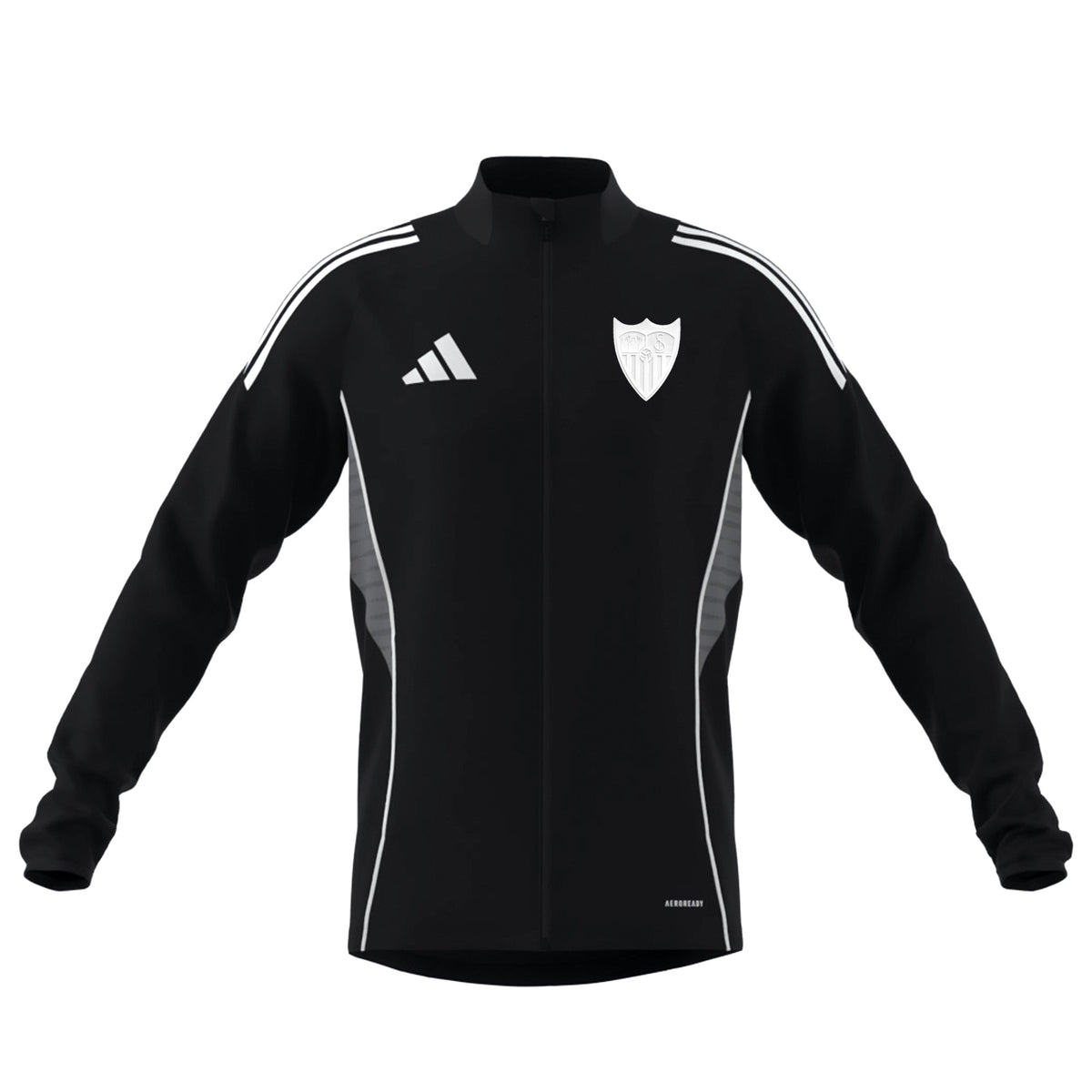 Sudadera chándal niño Sevilla FC 25/26 negra