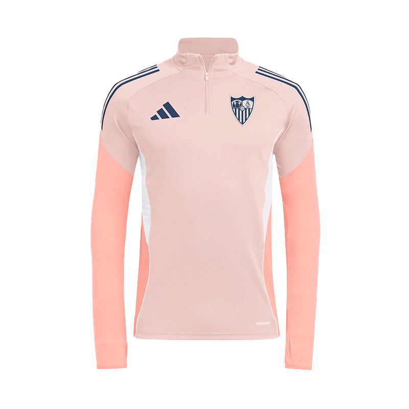 Sudadera adulto entrenamiento Sevilla FC 25/26 salmón
