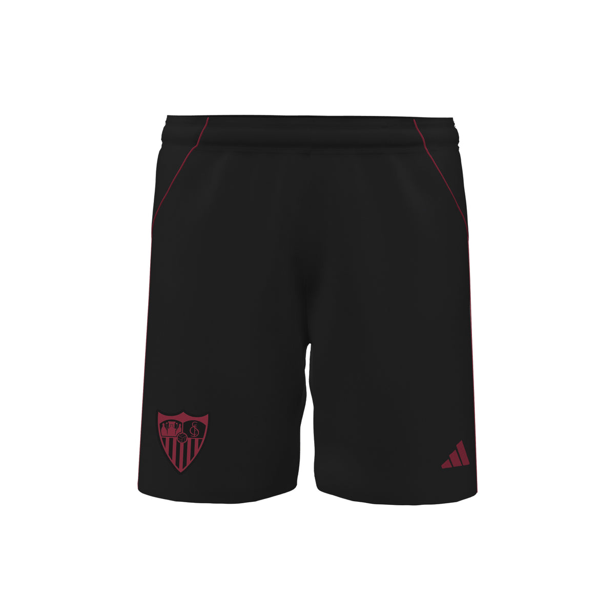 Shorts niño 3ª Sevilla FC 25/26 negra
