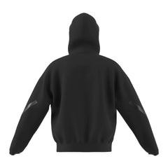 Sudadera adulto con capucha Sevilla FC 25/26 negra