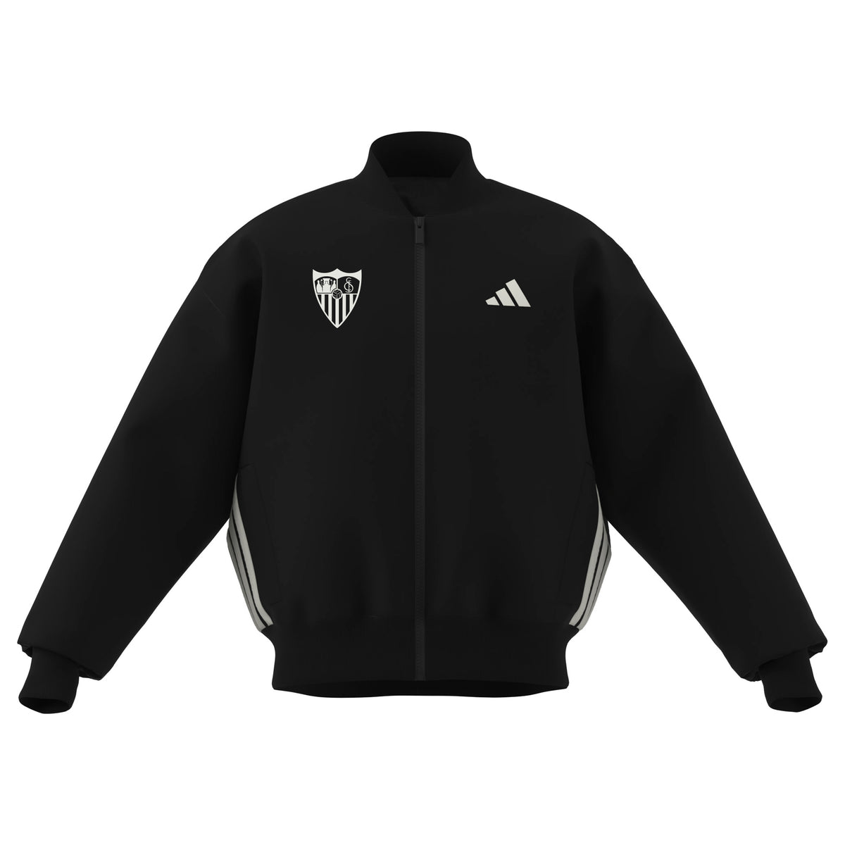 Sudadera adulto Sevilla FC 25/26 negra