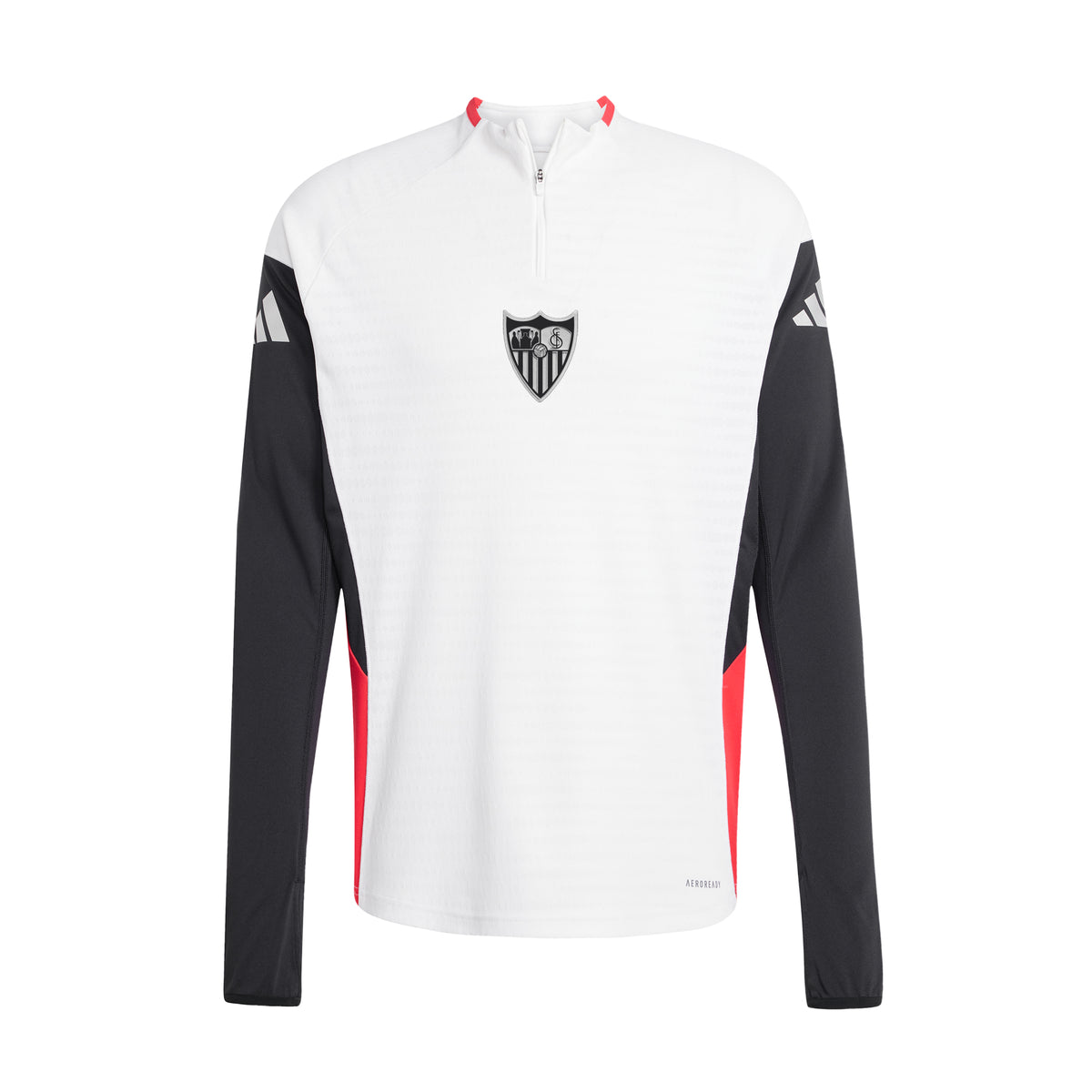Sudadera adulto entrenamiento Sevilla FC 25/26 blanca