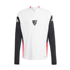 Sudadera adulto entrenamiento Sevilla FC 25/26 blanca
