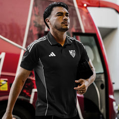 Polo adulto paseo Sevilla FC 25/26 negro