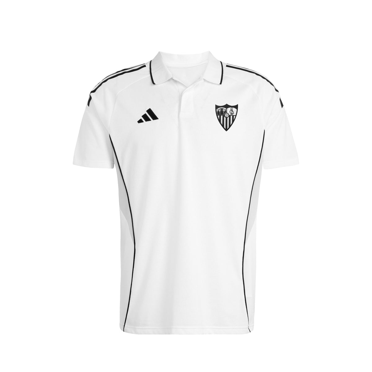 Polo adulto paseo Sevilla FC 25/26 blanco