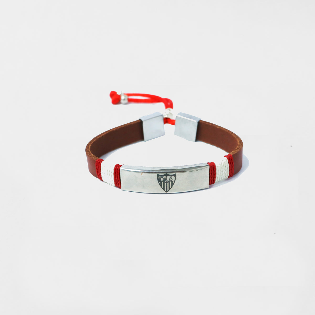 Pulsera chapa laser marrón