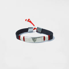 Pulsera chapa laser negra