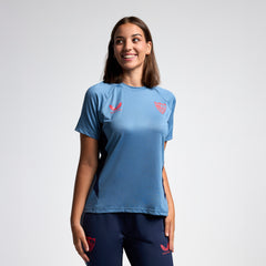 Camiseta celeste entrenamiento mujer 24/25