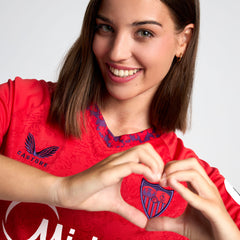 Camiseta 2ª roja mujer 24/25