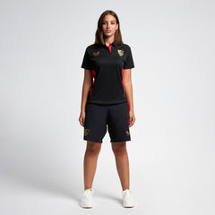 Polo negro paseo mujer 24/25