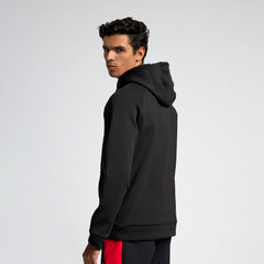 Sudadera negra con capucha entrenamiento adulto 24/25