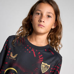 Camiseta 3ª niño negra 24/25