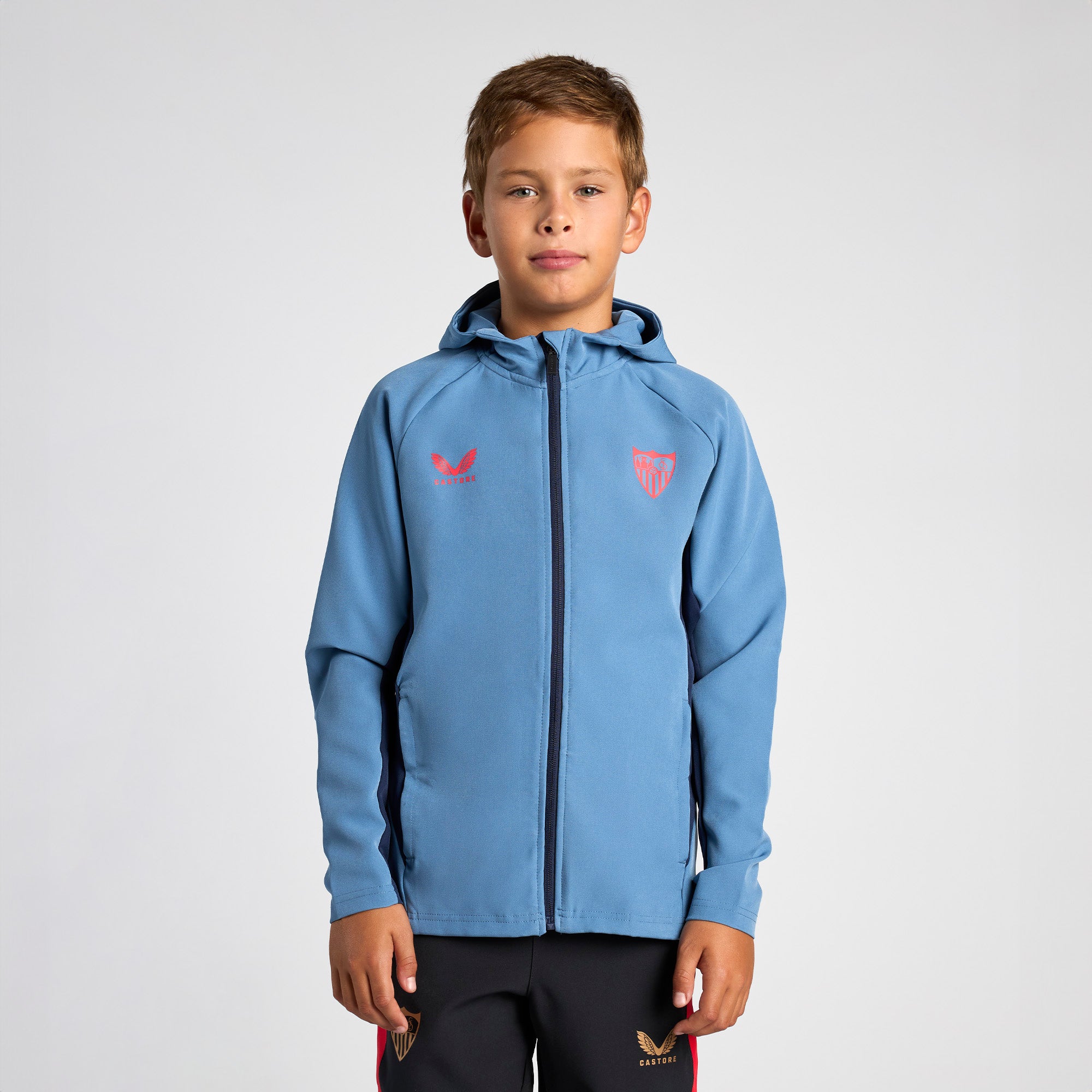 Sudadera chándal niño celeste 24/25