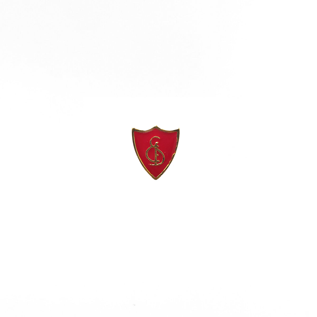 Pin Sevilla FC silueta esmalte baño oro