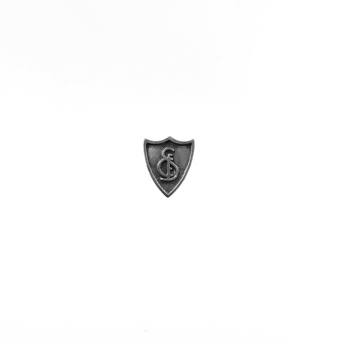 Pin Sevilla FC silueta baño plata oxido