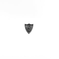 Pin Sevilla FC silueta baño plata oxido