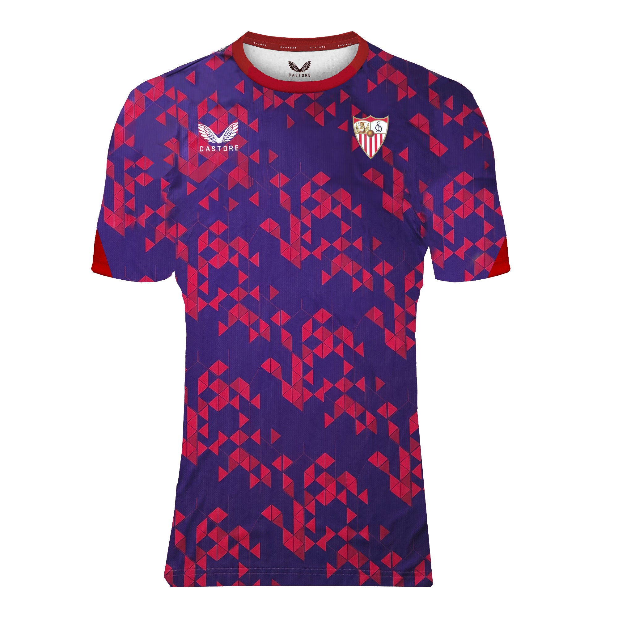 Camiseta púrpura prematch adulto 24/25