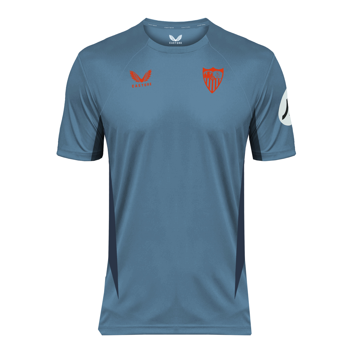 Camiseta celeste entrenamiento mujer 24/25