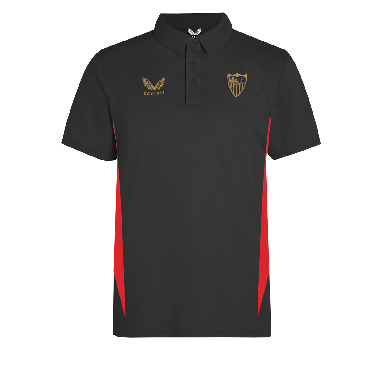 Polo negro paseo niño 24/25