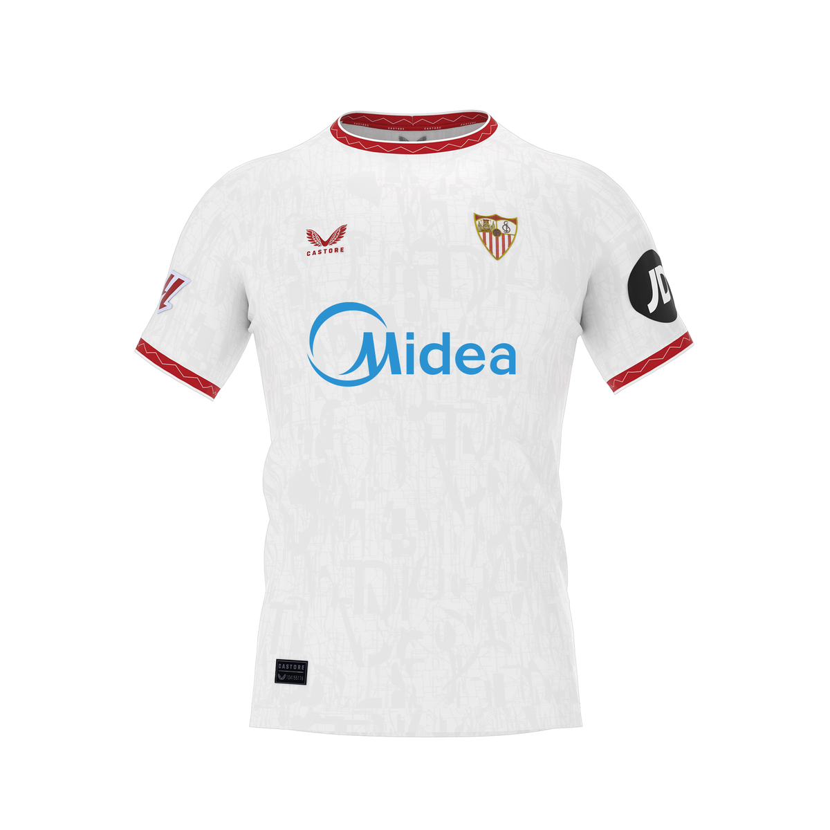 Camiseta 1ª blanca niño 24/25