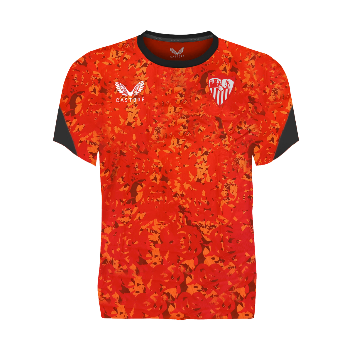 Camiseta roja prematch adulto 24/25