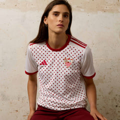 Camiseta blanca prematch adulto 25/26