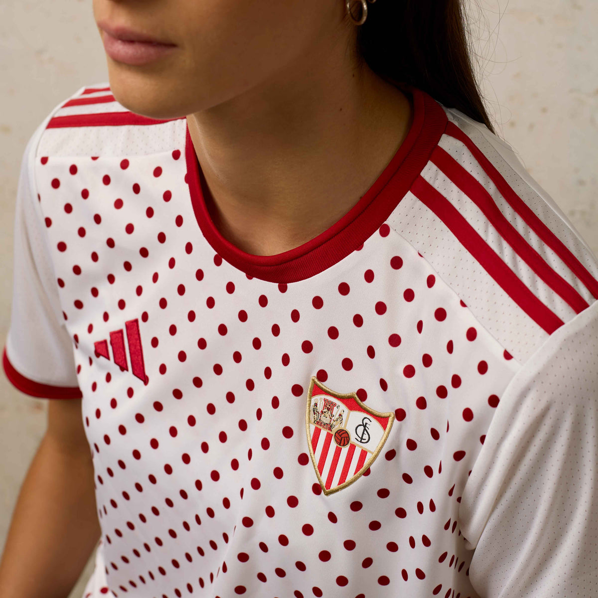 Camiseta blanca prematch adulto 25/26