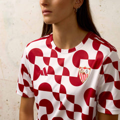 Camiseta roja prematch adulto 25/26