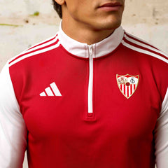 Sudadera roja prematch adulto 25/26