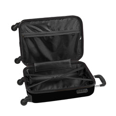 Trolley de cabina negra con escudo