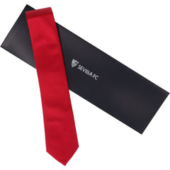 Corbata roja lisa